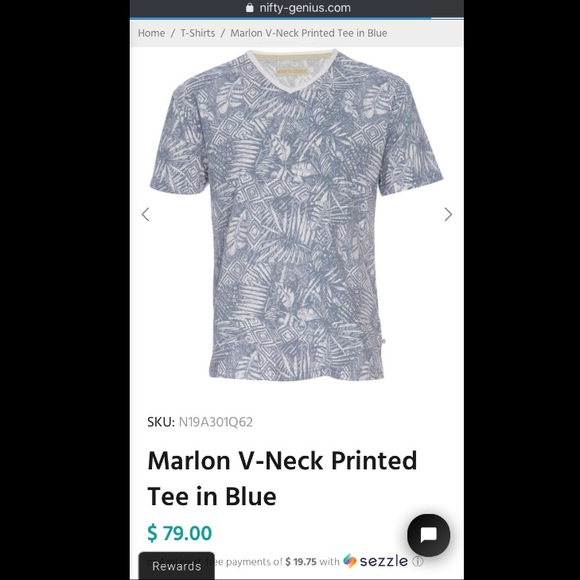 Patterned Nifty Genius T-Shirt - M - Picture 4 of 4